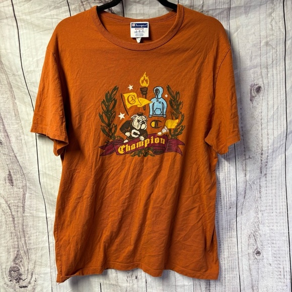 Champion Mascot Graphic Tee in Orange size Medium - Picture 1 of 6